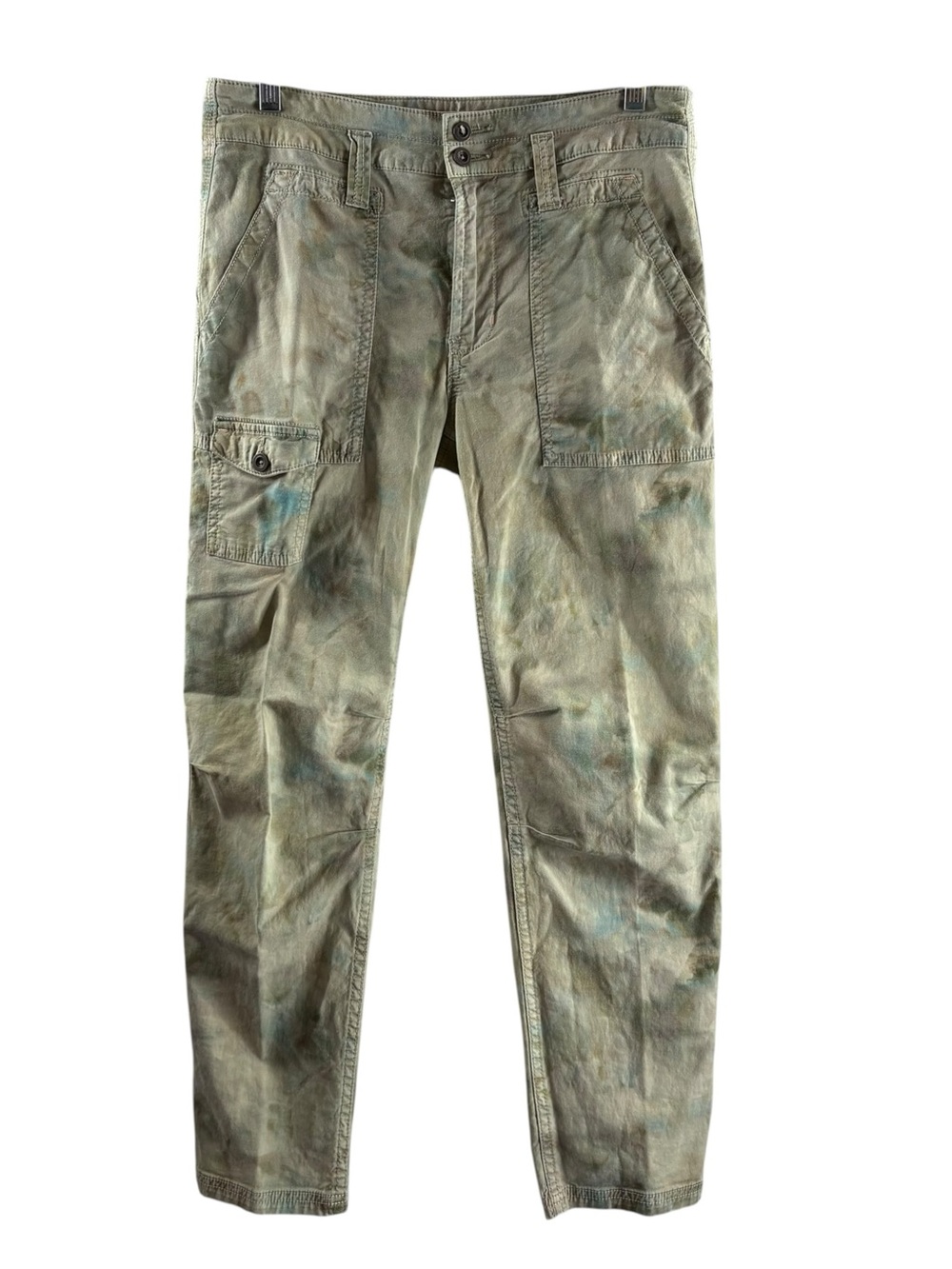 ANTHROPOLOGIE The Wanderer Olive Green Cargo Pants Utility Style $128